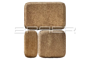 Тротуарная плитка Braer Классико 60 мм 57х115, 115х115, 172х115 мм, цвет: Color Mix Миндаль