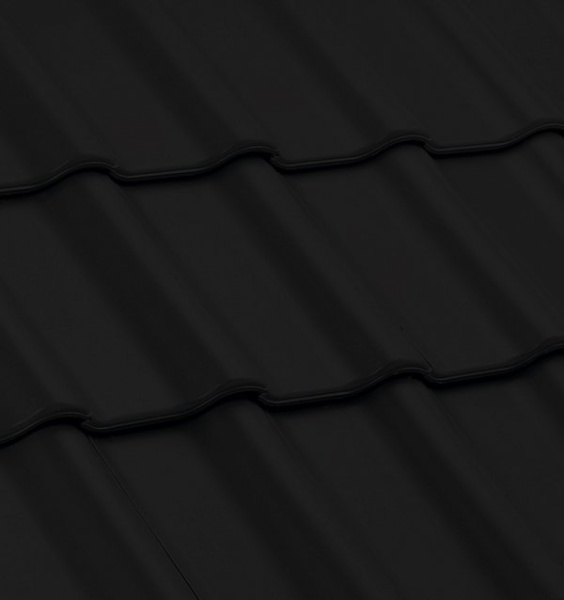 Керамическая черепица Nelskamp F 12, Состаренный черный