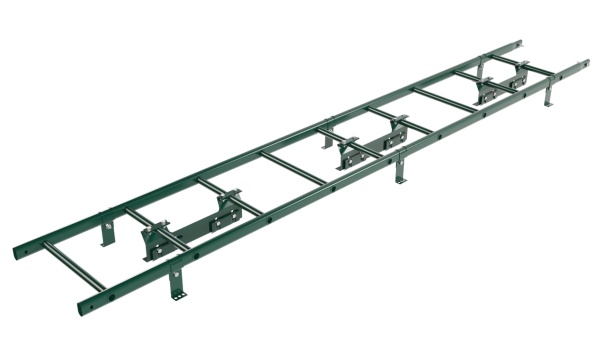 Лестница кровельная Borge, для фальцевой кровли, L=2700 мм RAL 6005
