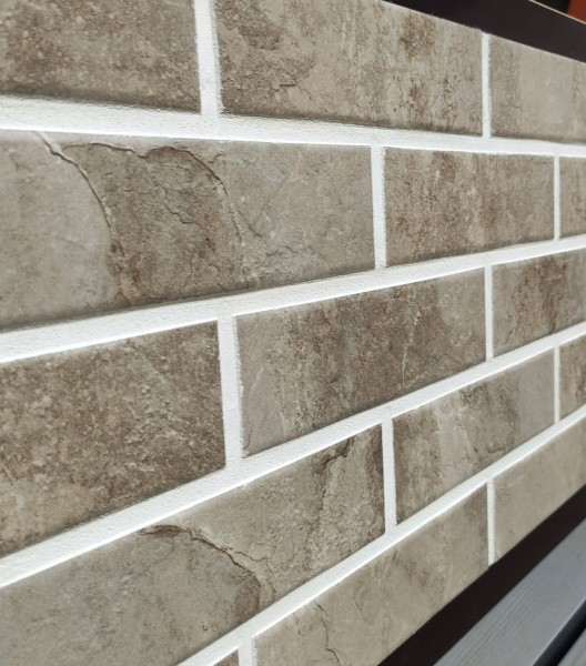 Термопанель рядовая Европа с плиткой Keramin, 1020х600 мм, 100 мм ППС, гладкий, цвет: Колорадо 3