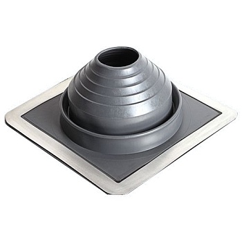 Проходной элемент Master Flash комби №4, 75-160 мм силиконовый серый