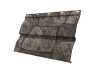 Металический сайдинг Grand Line, корабельная доска 0.45 мм, Print Elite, King Stone TwinColor