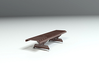 Мостик кровельный универсальный Roofsystems Elite Smart, L=1200 мм RAL 8017