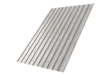 Профилированный лист GL C8 A, 0.45 мм, Print Elite, Snow Wood TwinColor