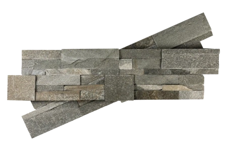 Сланец, 3D панель из камня, 350х180 мм, Modern Grey Slate