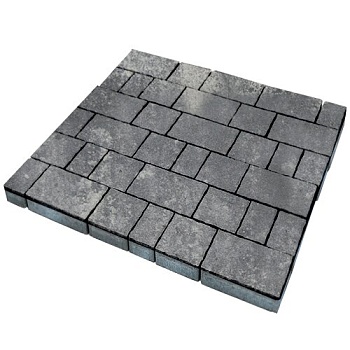 Тротуарная плитка SteinRus Старый город 60 мм 160/260 х 100/160 мм, цвет: актау