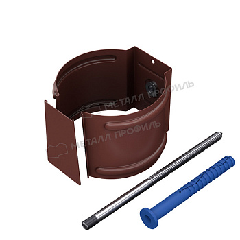 Держатель трубы на кирпич Ø100 мм Металл Профиль Foramina, PUR, RR 32