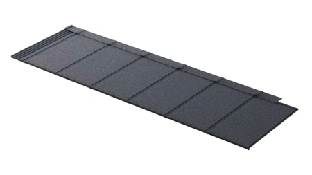 Композитная черепица Metrotile IPanel, 1340 х 430 мм цвет:  коричневый