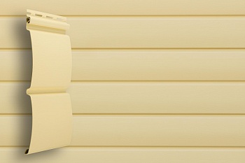 Сайдинг Grand Line блок-хаус, L=3000 мм серия Classic Standart, цвет: ванильный