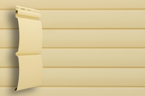 Сайдинг Grand Line блок-хаус, L=3000 мм серия Classic Standart, цвет: ванильный