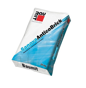Кладочный раствор Baumit Sanova AnticoBrick, 25 кг