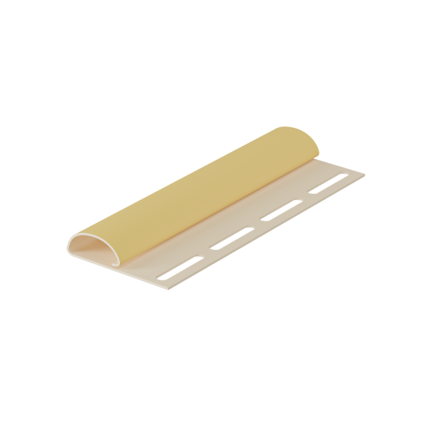 Финишная планка пвх, Docke, L=3000 мм серия Premium, цвет: Лимон