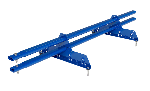 Снегозадержатель универсальный Roofsystems Prestige Next 2 опоры, 2 трубы, овал 45х25, L=1200 мм, RAL 5005