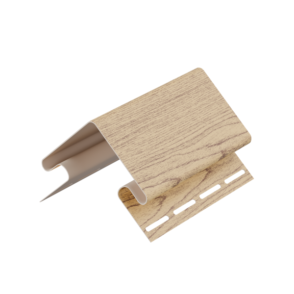 Внешний угол 75/15, Docke, L=3000 мм серия Lux под дерево, цвет: Камчатский