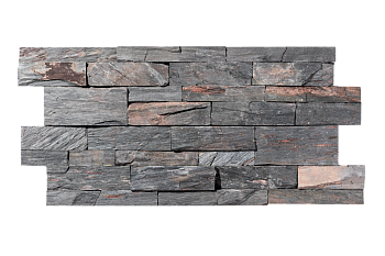 Кварцит, 3D панель из камня, 600х150 мм, Rockface Rustic, 7 шт/уп