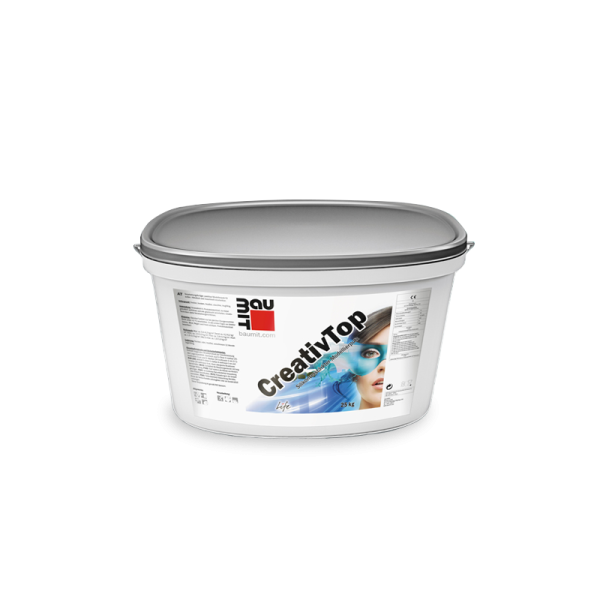 Штукатурка декоративная, Baumit CreativTop, группа 1, уп. 25 кг Fine, 1 мм, колеровка