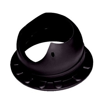 Основание для канализационной вент. трубы Krovent Base-VT Seam 110 мм черный