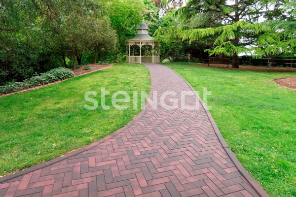 Тротуарная плитка Steingot Паркет 60 мм 240х80 мм, цвет: клинкер