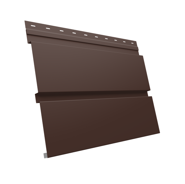 GL Софит металлический Квадро Брус, без перфорации 0.45 мм, Drap TX, RAL 8017