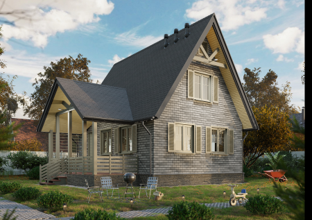 Фасадная плитка Docke Premium, Brick, уп 2.0 м² цвет: янтарный