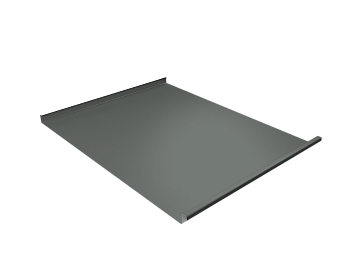 Фальц двойной стоячий Grand Line, 0.45 мм, PE, RAL 7005