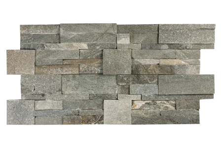 Сланец, 3D панель из камня, 350х180 мм, Modern Grey Slate