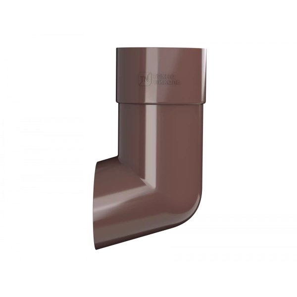 Слив трубы, Технониколь пвх, стандарт Ø82 мм, цвет: коричневый