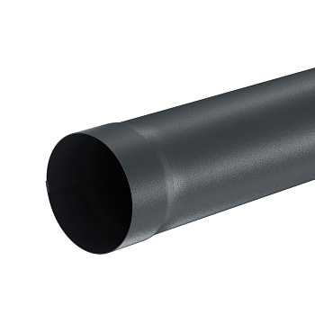 Труба водосточная Aquasystem Премиум Ø 100 мм, L=1000 мм, PU, RAL 7024