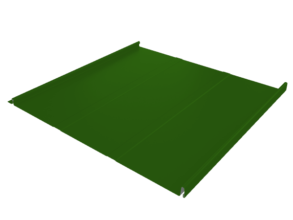 Фальц двойной стоячий Line Grand Line 0.45 мм, PE, RAL 6002