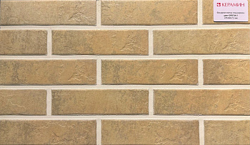 Термопанель рядовая Европа с плиткой Keramin, 1020х600 мм, 40 мм ППС, гладкий, цвет: Орегон 7