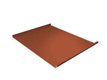 Фальц двойной стоячий Grand Line, 0.5 мм, Satin Matt TX, RAL 8004