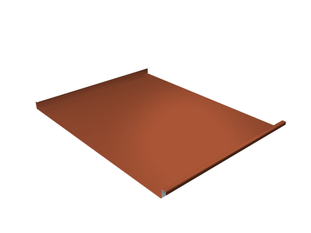 Фальц двойной стоячий Grand Line 0.5 мм, Satin Matt TX, RAL 8004