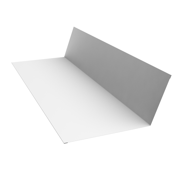 GL Планка примыкания, 150х250 мм 0.7 мм, PE, RAL 9003, L=3000 мм