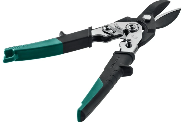 Ножницы Kraftool GRAND Cr-Mo по твердому металлу прямые 270 мм