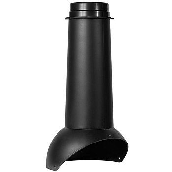 Вентиляционный выход универсальный Krovent Pipe-VT 110 мм черный