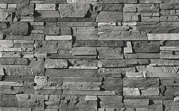 Декоративный камень White Hills Фьорд Лэнд под Камень скалистый, цвет: 208-80 / серый