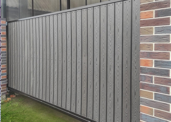 Планка торцевая ДПК Grand Line, 118х11 мм, L=4000 мм венге