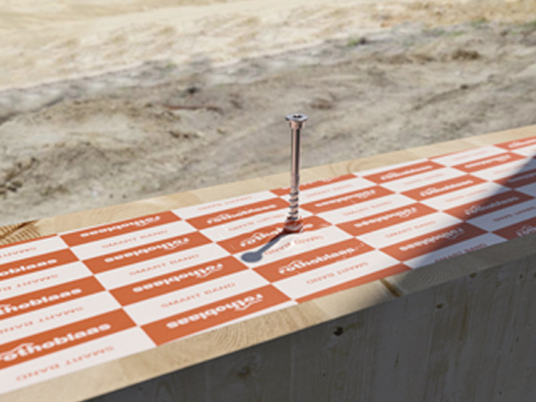 Holztechnic SMART BAND 100, универсальная односторонняя клейкая лента, 100 мм х 25 м