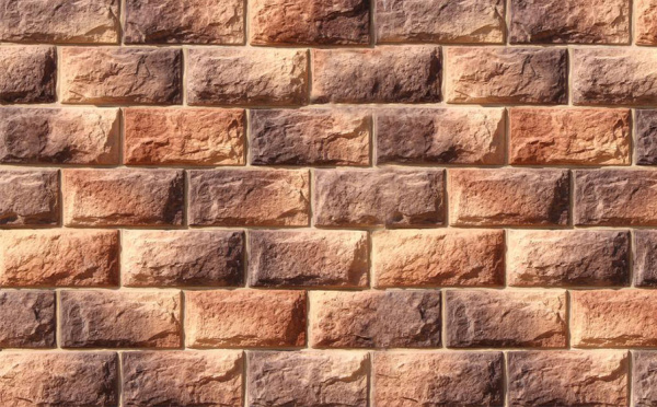 Фасадная плитка White Hills Тилл под Камень, цвет: 451-40 / коричневый