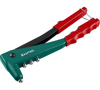Заклепочник с литым корпусом, Kraftool "X-3", для заклёпок 2.4-4.8 мм