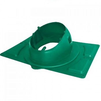 Основание для вент. трубы Krovent Base-VT, General универсальный 125/150 мм зеленый