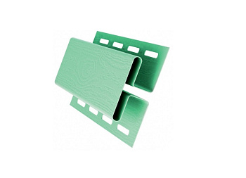 H-профиль пвх, Grand Line, L=3000 мм серия Classic Standart, цвет: салатовый