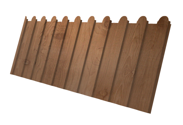 Профилированный лист GL C 8 A, фигурный, 0.45 мм, Print Premium, Pine Wood Fresh