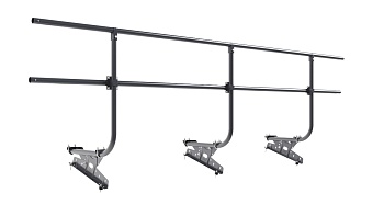 Ограждение кровельное для металлочерепицы Borge, H=900 мм, L= 3000 мм RAL 7024