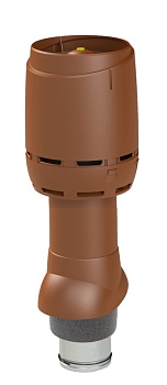 FLOW-вентиляционный выход Vilpe, 125/ ИЗ/ 500 мм кирпичный