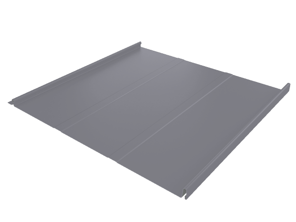 Фальц двойной стоячий Line Grand Line 0.7 мм, PE, RAL 7004