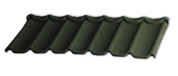 Композитная черепица Gerard Diamant, 1270х398 мм цвет: Sage