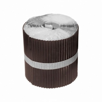 Герметизирующая лента для стыка ендов Braas, 140 х 5000 мм, цвет: коричневый