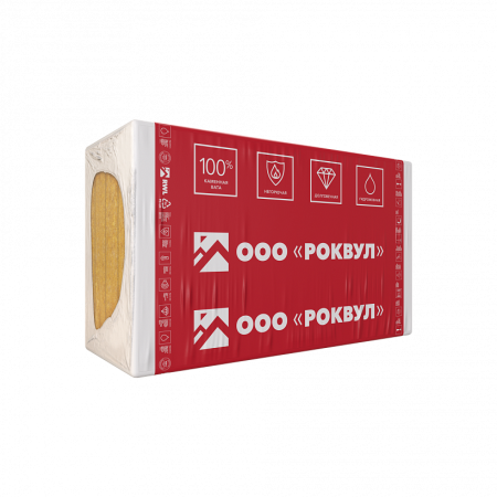 Rockwool Венти Баттс Д, 100х600х1000 мм, 3.6 м², 0.36 м³ уп