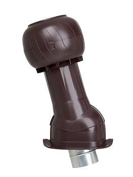 Комплект вентиляции Gervent Statik, monterrey 125/ИЗ/160 мм коричневый